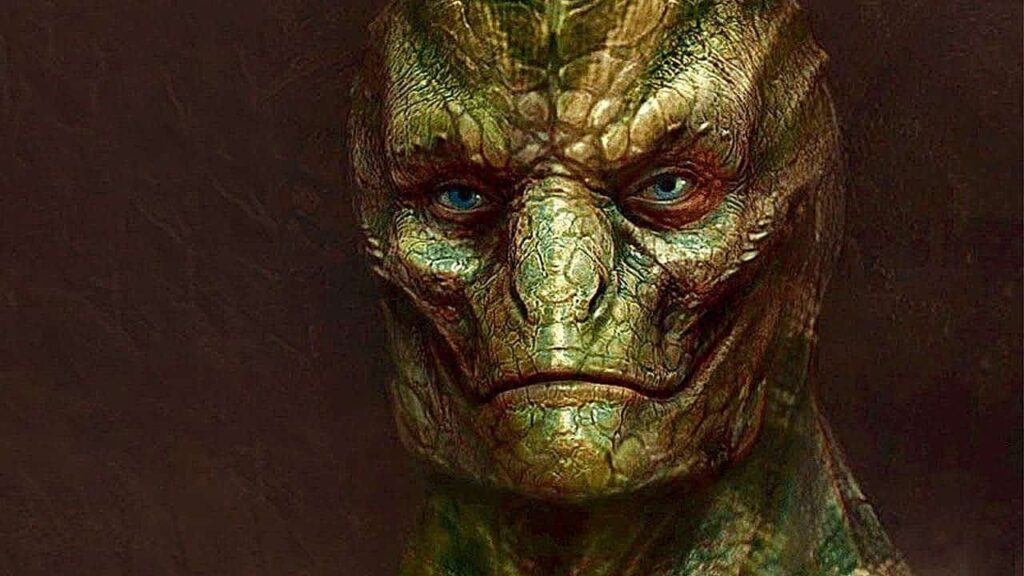 Reptilians On A Plane