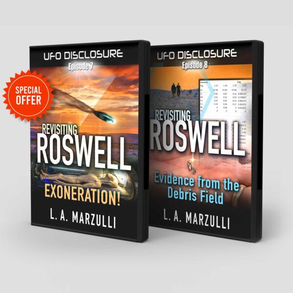 UFO Disclosure Episode 7 & Episode 8 - Revisiting Roswell DVD combo